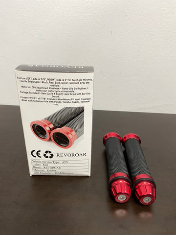 REVOROAR Motorcycle Bike Handle Bar Hand Grips For Harley XL Road King Softail Custom REVOROAR Motorcycle Bike Handle Bar Hand Grips For Harley XL Road King Softail Custom