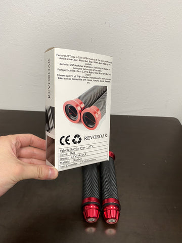 REVOROAR Motorcycle Bike Handle Bar Hand Grips For Harley XL Road King Softail Custom REVOROAR Motorcycle Bike Handle Bar Hand Grips For Harley XL Road King Softail Custom