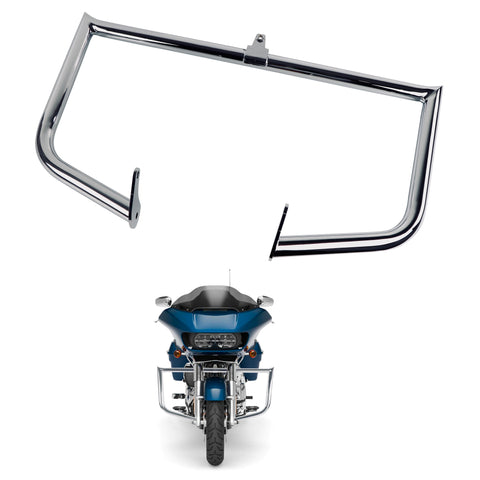 RETRO DEMAND 1.5-INCH Solid Crash Bars for Harley Davidson 1995-up Touring Crash Bar Update RETRO DEMAND 1.5-INCH Solid Crash Bars for Harley Davidson 1995-up Touring Crash Bar Update