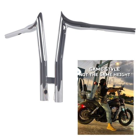 FATFLEX 1.5 Inch Strong & Solid T HandleBars for Harley Davidson Touring, Softail, Dyna FATFLEX 1.5 Inch Strong & Solid T HandleBars for Harley Davidson Touring, Softail, Dyna