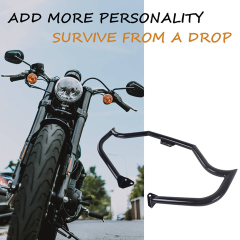 RINGSHARK 1.5 INCH FAT Crash Bar for Dyna 2006-2017 Street Bob, Fat Bob, Wide Glide Models, Strong Engine Guard for Dyna Crash Bars Installing or Upgrade, Killing Highway Bar for Harley Dyna Engine Guard RINGSHARK 1.5 INCH FAT Crash Bar for Dyna 2006-2017 Street Bob, Fat Bob, Wide Glide Models, Strong Engine Guard for Dyna Crash Bars Installing or Upgrade, Killing Highway Bar for Harley Dyna Engine Guard