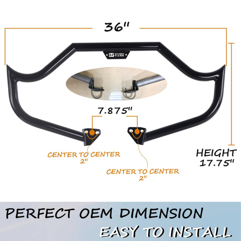 RINGSHARK 1.5 INCH FAT Crash Bar for Dyna 2006-2017 Street Bob, Fat Bob, Wide Glide Models, Strong Engine Guard for Dyna Crash Bars Installing or Upgrade, Killing Highway Bar for Harley Dyna Engine Guard RINGSHARK 1.5 INCH FAT Crash Bar for Dyna 2006-2017 Street Bob, Fat Bob, Wide Glide Models, Strong Engine Guard for Dyna Crash Bars Installing or Upgrade, Killing Highway Bar for Harley Dyna Engine Guard