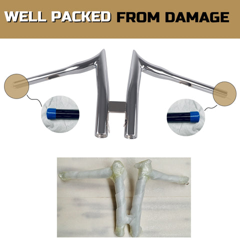 FATFLEX 1.5 Inch Strong & Solid T HandleBars for Harley Davidson Touring, Softail, Dyna FATFLEX 1.5 Inch Strong & Solid T HandleBars for Harley Davidson Touring, Softail, Dyna